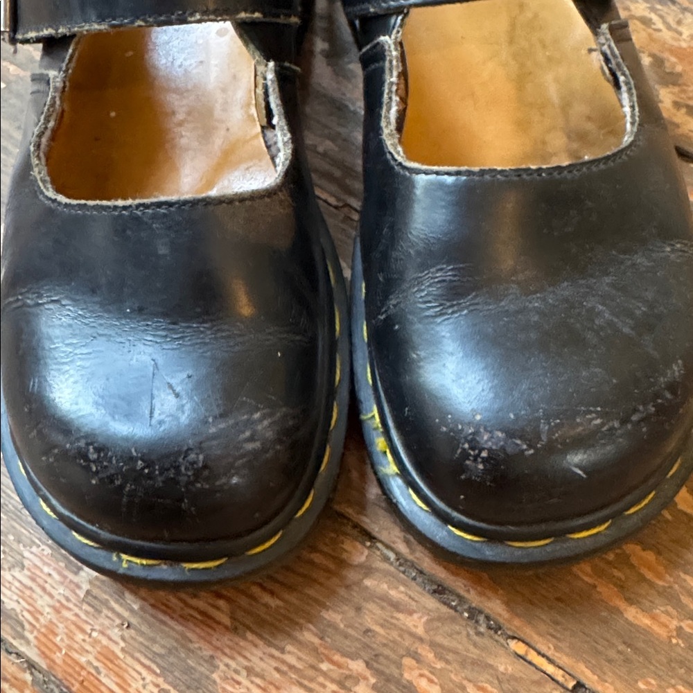 Original Made in England Dr. Martens Mary Janes Black UK size 6/US 8.5 - Picture 6 of 9